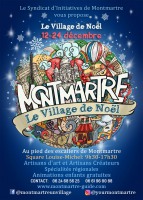 Marché de Noel de Montmartre